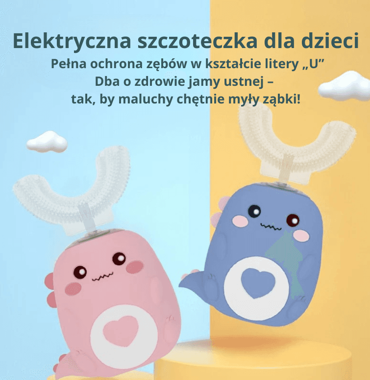 Dziecięca szczoteczka soniczna - szybkie mycie, czyste ząbki, radość z używania